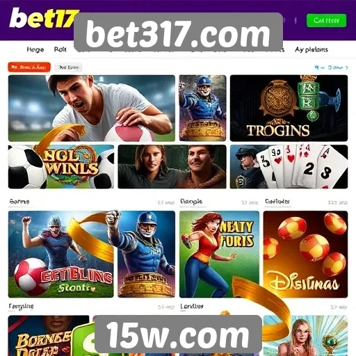Análise da variedade de jogos disponíveis em bet317.com
